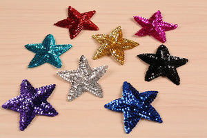 スパンコールモチーフ(縫い付タイプ)(星柄)[F9-13730] – トマト