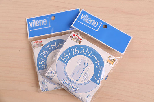 vilene(バイリーン) 55/26ストレートテープ15mm[F9-55-26st15mm]