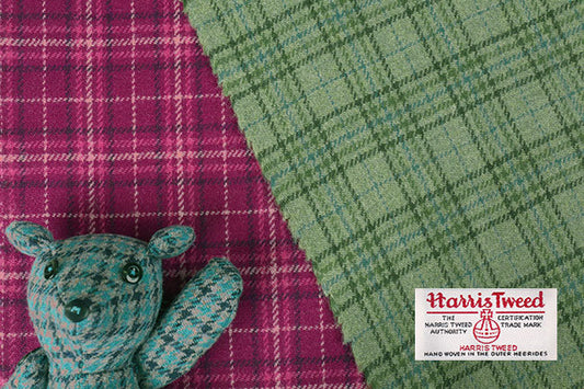 【特価】【ネット限定】【イギリス製】HarrisTweedハリスツイードチェックJ[Fe-ht-ch-rm]