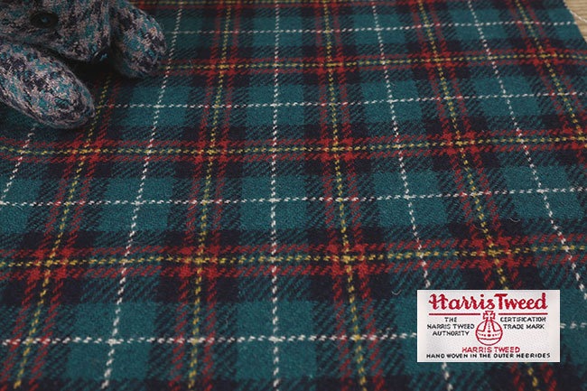 【特価】【ネット限定】【イギリス製】HarrisTweedハリスツイードチェックI[Fe-ht-ch-tmt0002]