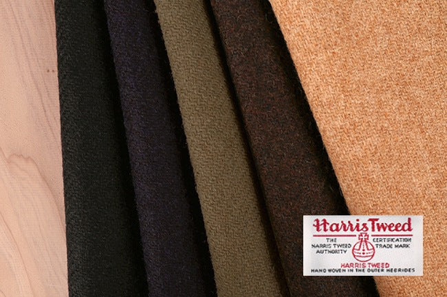 【特価】【ネット限定】【イギリス製】HarrisTweedハリスツイード無地A[Fe-ht-muj-yc]