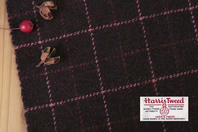 【特価】【ネット限定】【イギリス製】HarrisTweedハリスツイードウィンドウペンB[Fe-ht-wi-rm012]