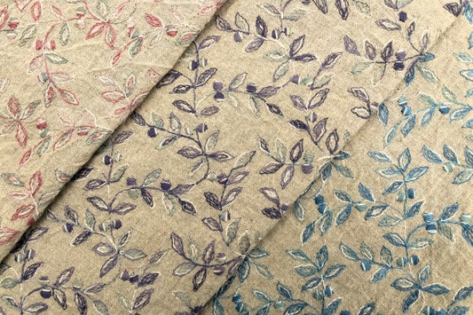 TOMATOオリジナル 強撚ボイル刺繍(かすり糸使用)[F1-4848]