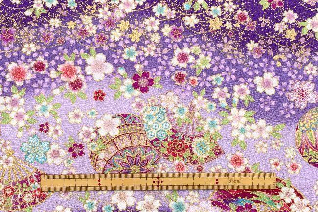 和調プリント【京彩華】エンボス加工[F1-YK03-1]
