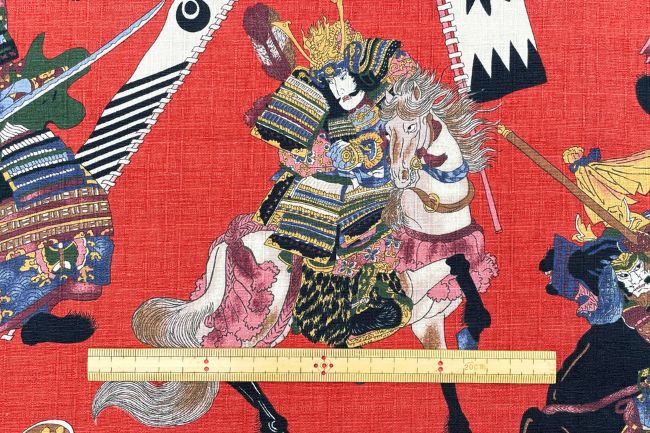 和調プリントドビー【戦国武将柄】[F1-1027-110-2]