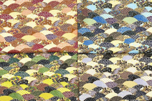 和調プリント金彩青海波柄[F1-3050-3] – トマトオンラインショップ