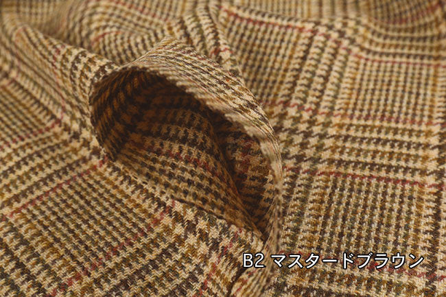 【特価】【ネット限定】【イギリス製】HarrisTweedハリスツイードブリティッシュチェックA[Fe-ht-1707]