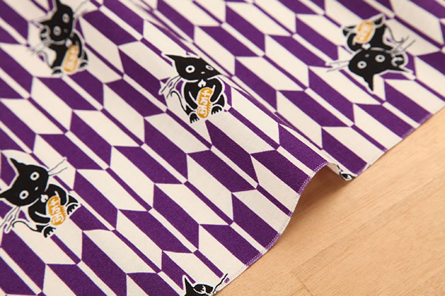 ネット限定】和調プリント 招き猫(矢絣柄)[Fe-6767-2] – トマト