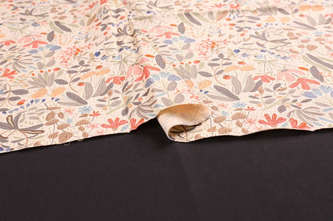 専用です　　鶴と花の柄 ナカ貿易株式会社 / Naka Trading Co., Ltd. / Cotton yuzen