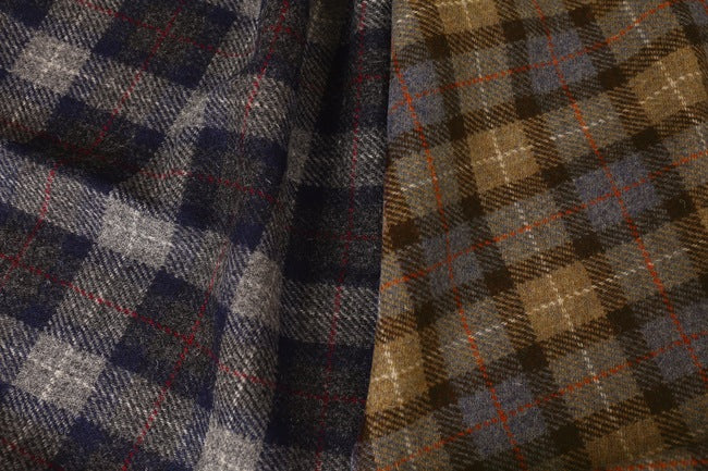 【特価】【ネット限定】【イギリス製】HarrisTweedハリスツイードチェックE[Fe-ht-ch-e]