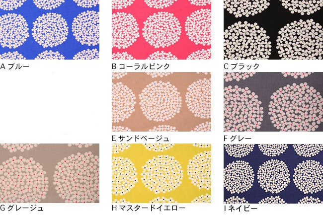 【ネット限定】約50cm×50㎝ 綿キャンバスカットクロス「あじさい柄」[Fe-up5553]