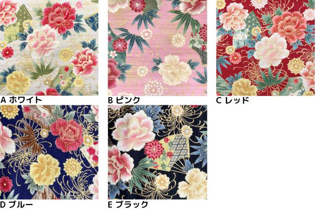スラブサテン色彩文様[F1-AP55901]