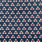 ムラ糸藍染調プリント(三つ鱗)[F4-kp7090-39]