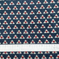 ムラ糸藍染調プリント(三つ鱗)[F4-kp7090-39]