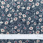 ムラ糸藍染調プリント(椿)[F4-kp7090-55]