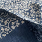 ムラ糸藍染調プリント(蛸唐草)[F4-kp7090-72]