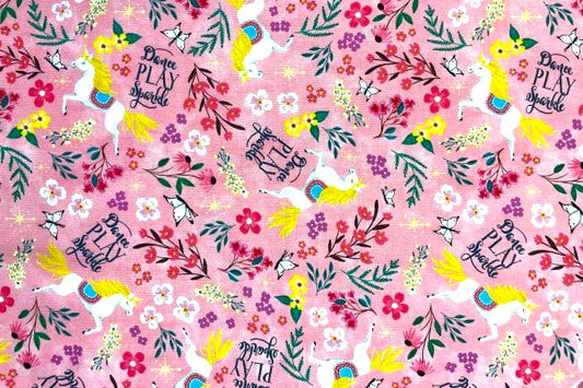 【ネット限定】USAコットン〈DANCE PLAY〉[Fe-036ddc10669-pink-d]