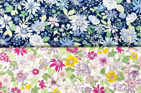 ツイルプリント(花柄)[F1-kts7030]