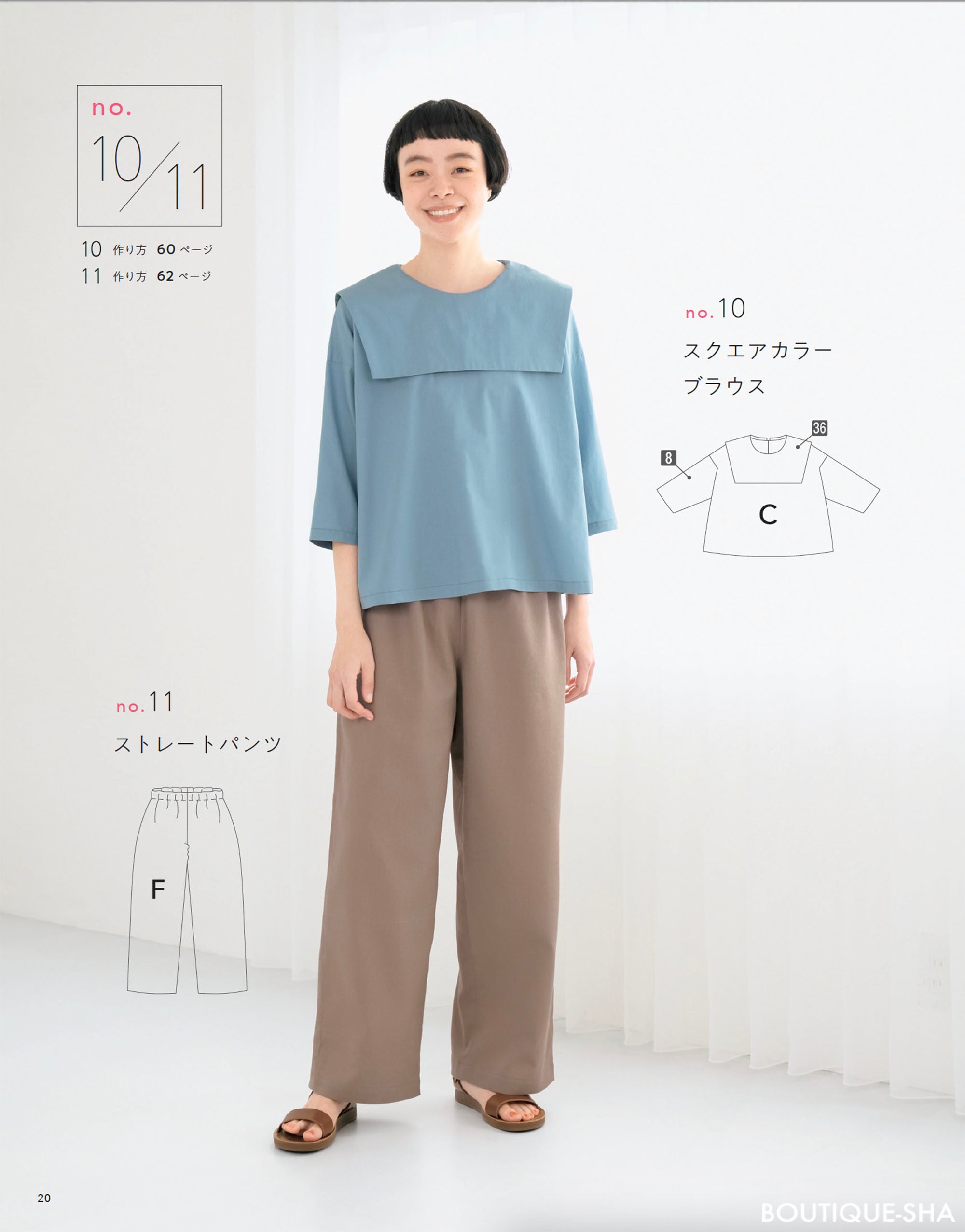 レディブティックシリーズ 型紙を自分好みに組み合わせる私だけの服[Fe